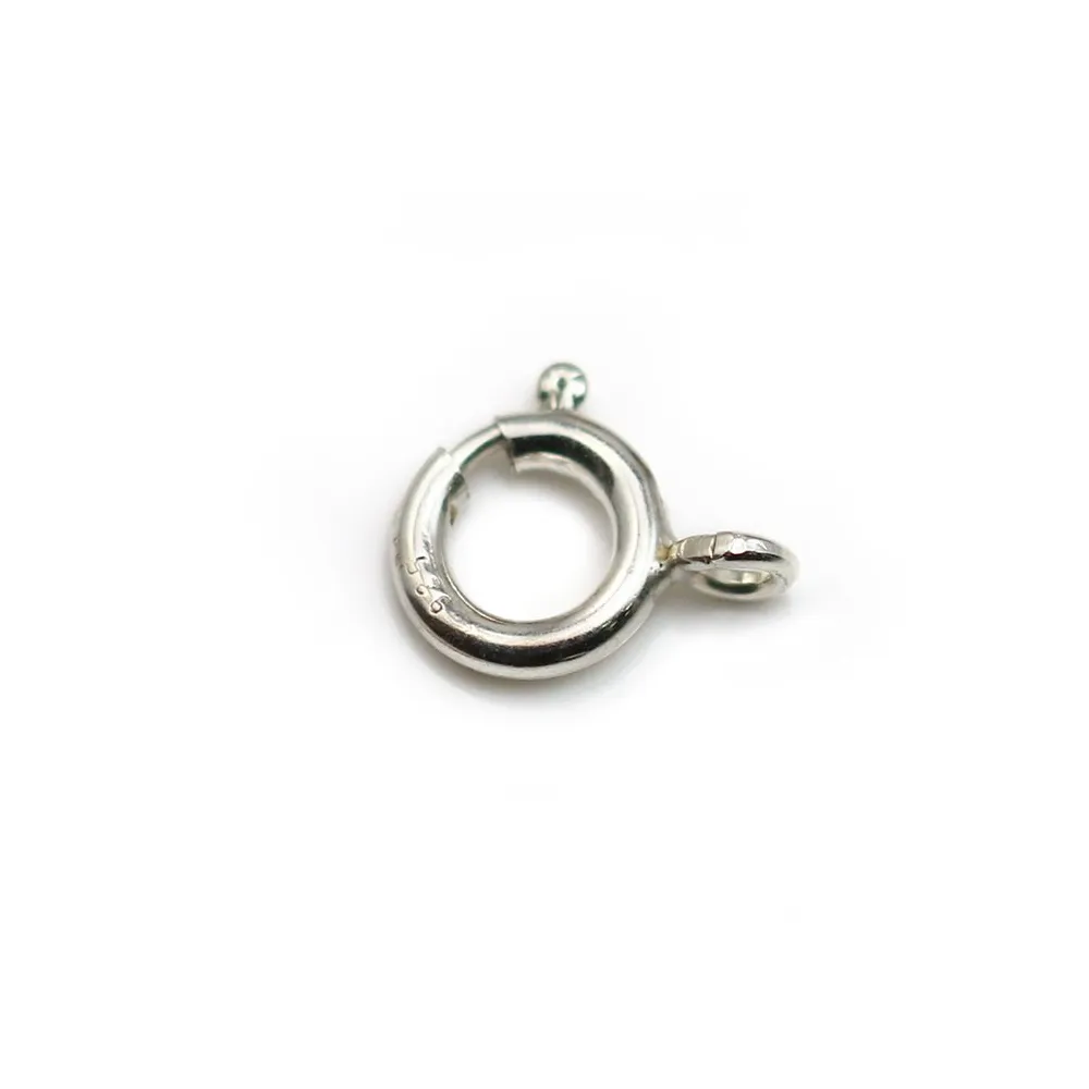 Fermoir à ressort 8 mm argent 925 x1pc 