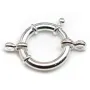 Argent 925 Fermoir à ressort 20mm x 1pc 