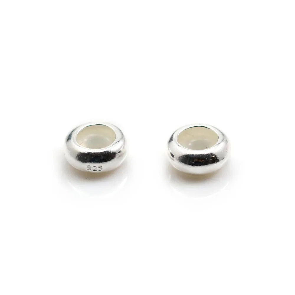 Stopper 7.5mm pour chaine en argent 925  x 1pc
