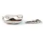 Fermoir Soufflet Rectangle, argent 925  7x14mm x1pcs