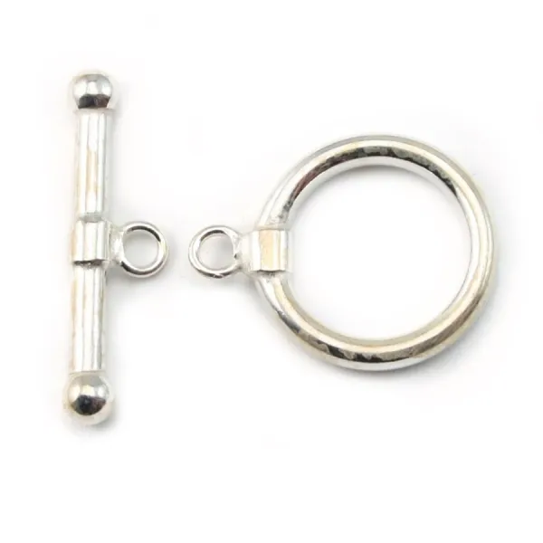 Argent 925 Fermoir OT  18mm x 1pc