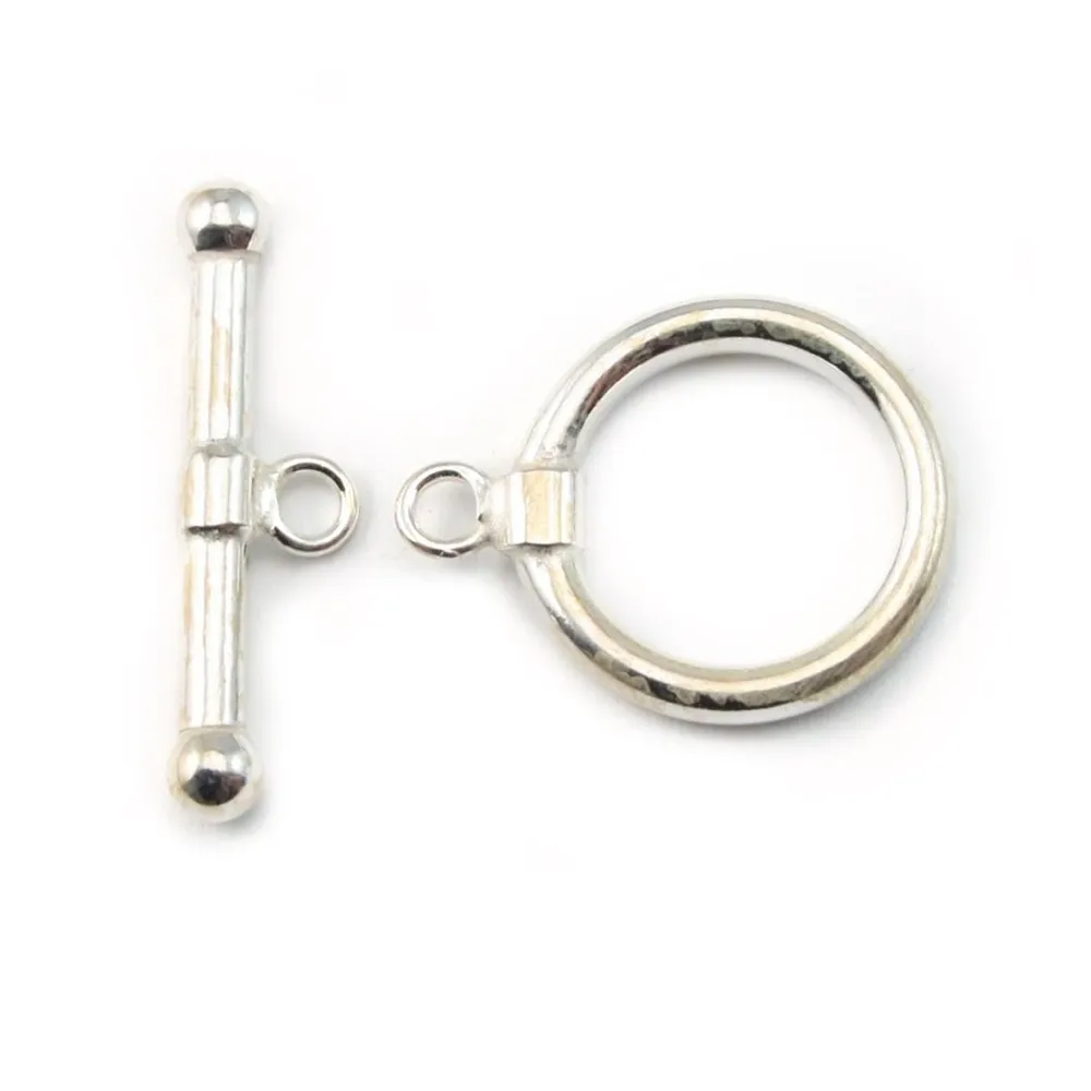 Argent 925 Fermoir Toggle OT  18mm x 1pc