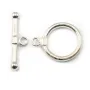 Argent 925 Fermoir OT  18mm x 1pc