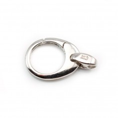 Key ring clasp,  925 Silver 19mm  x 1pc