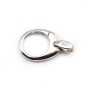 Key ring clasp,  925 Silver 19mm  x 1pc