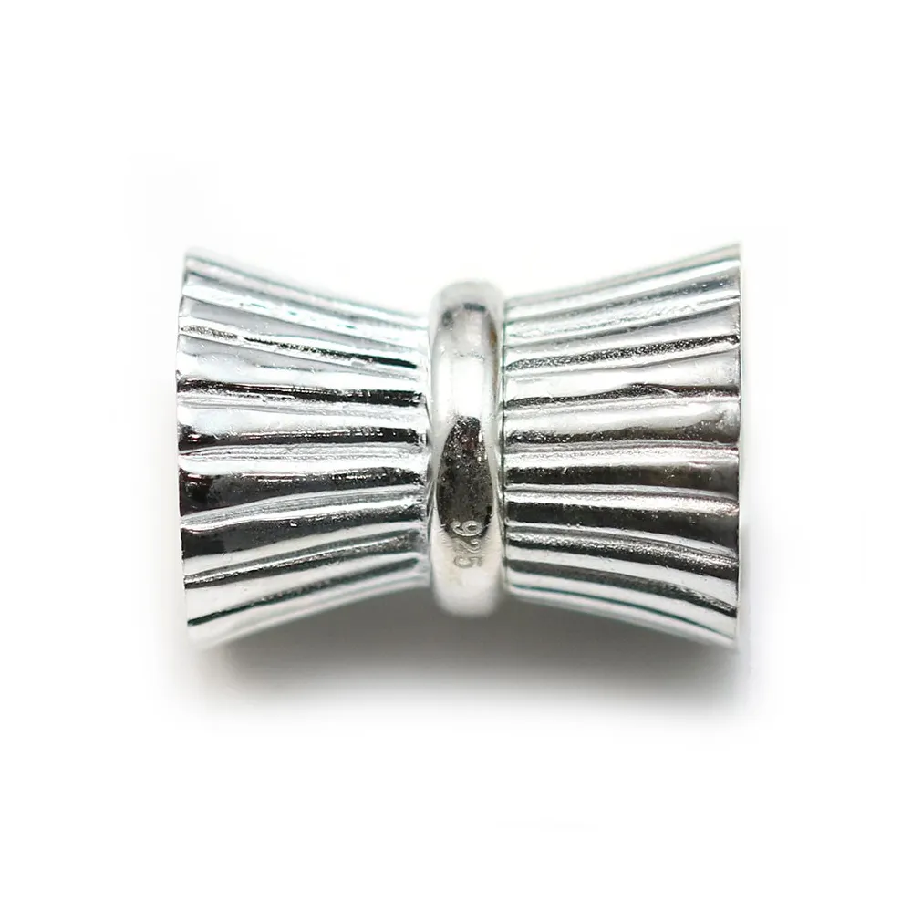 Argent 925  Fermoir aimande 22.5x15.50mm x 1pc  