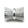 Argent 925  Fermoir aimande 22.5x15.50mm x 1pc  
