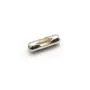 Embouts fermoir pour chaîne à billes 1.2mm en argent 925 x 8pcs
