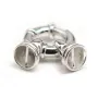 Argent 925 Fermoir a ressort 16x30mm boué  6.5mm x 1pc  