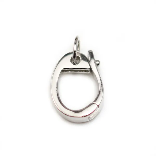   silver 925 rhodium beliere AT 14mm x 1pc 