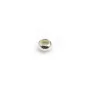 Intercalaire en argent 925, de forme ronde, de taille 2x4mm x 10pcs