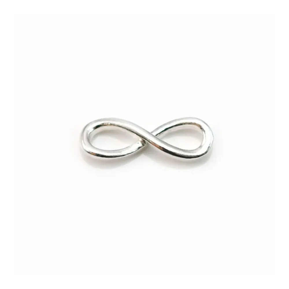 Intercalaire infini, argent 925, 5x15mm x 2pcs