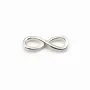 Intercalaire infini, argent 925, 5x15mm x 2pcs