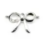 Intercalaire fleur en argent 925 16x18mm x 1pc
