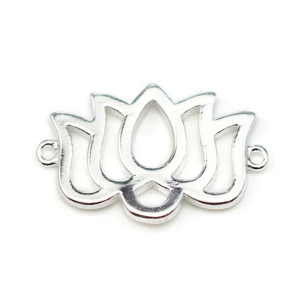 Intercalaire papillon en argent 925 14x20mm x 1pc
