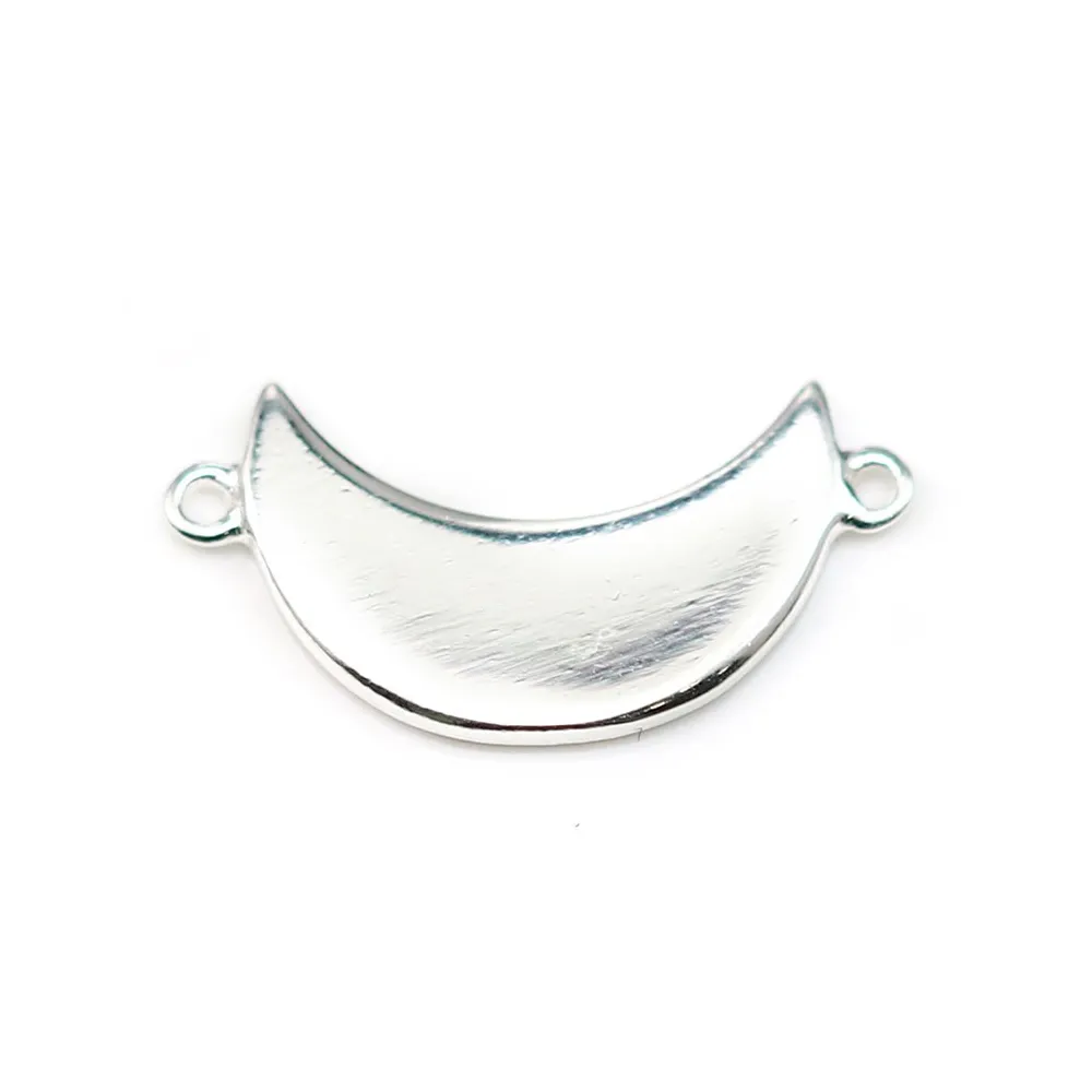 Intercalaire noeud en argent 925 12x20mm x 1pc