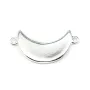 Intercalaire noeud en argent 925 12x20mm x 1pc