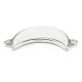 925 sterling silver spacer star 12x17mm x 1pc