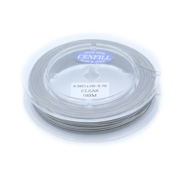 Fil câblé acier 19 brins 0.7mm x 100m