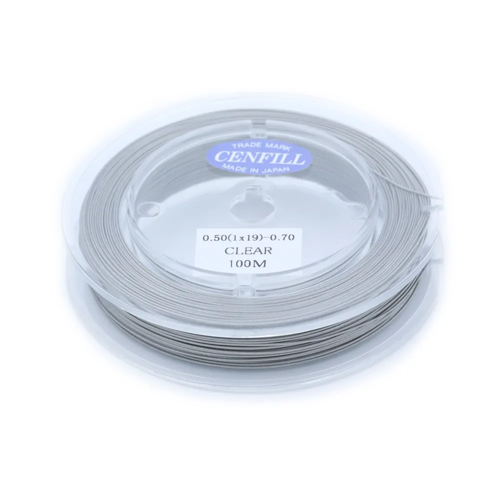 Fil câblé acier 19 brins 0.7mm x 100m