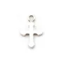Pendentif Croix Argent 925 8x12mm x 2pcs