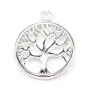 Breloque renard en argent 925 12x14mm x 1pc