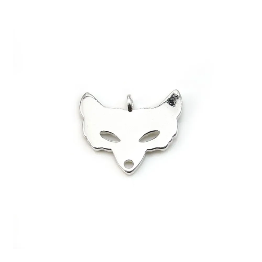 Breloque moustache en argent 925 5x10mm x 1pc