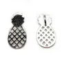 Breloque en argent 925, en forme d'ananas, 9 * 18mm x 1pc