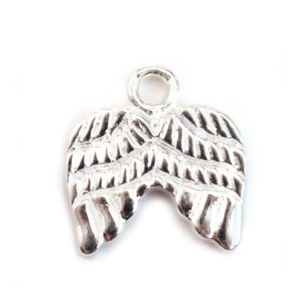 Breloque Ailes d'ange Argent 925 11.5x11 mm x1pc