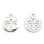 Breloque Libellule découpée Argent 925 15 mm x 1pc