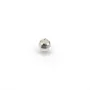Argent 925 Boule Ronde facette 4mm x 10pcs