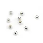 Argent 925 Boule Ronde facette 4mm x 10pcs