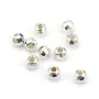 Argent 925 Boule Ronde facette 6mm x 6pcs