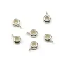 Stopper pour chaine, en argent 925, de forme ronde, mesurant 8mm x 1pc