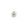 925 sterling Silver Diamond-tipped Ball  6mm x 4pcs