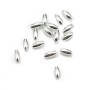 sterling silver 925 rondelle diament  5.5mm   x 4 PCS 