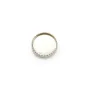 Serti en argent 925, pour cabochon rond de 8mm x 2pcs