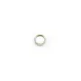 Serti en argent 925, pour cabochon rond de 4 mm x 10pcs