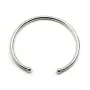 925 sterling silver 56mm flexible bangle x 1pc