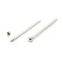 Tige à boule,argent 925 ,27mm x 2pcs