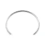Bracelet jonc flexible 56mm en argent 925 x 1pc
