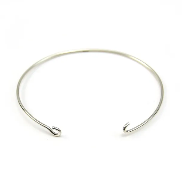 Argent 925 bracelet réglable 60mm x 1pc