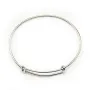 Argent 925 bracelet réglable 60mm x 1pc