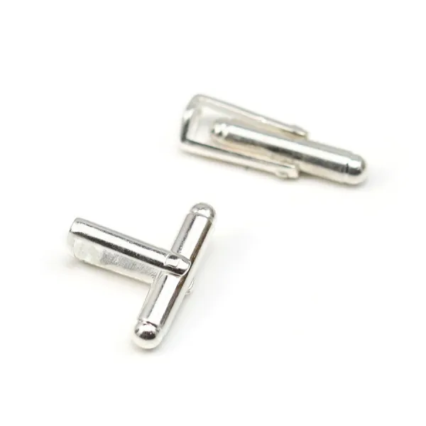 Pendentif bouton de manchette Argent 925 24x7.6mm x 1pc
