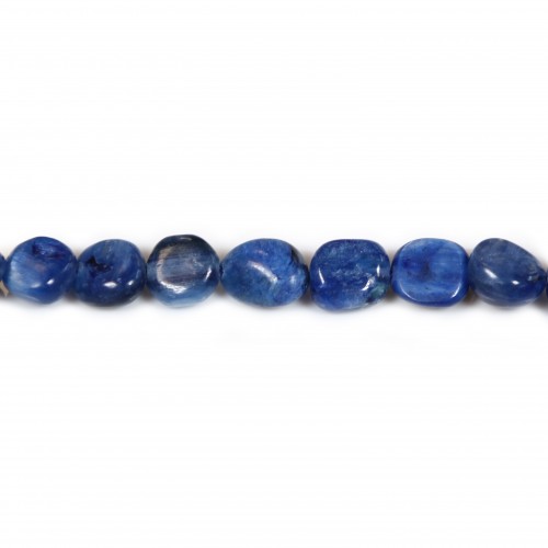 Kyanite traitée, en forme de baroque x 40cm