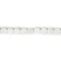 Cornaline Ronde Plate 8mm x 5 pcs  