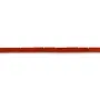 Bambou de mer teinte rouge tube 3x7mm x40 cm