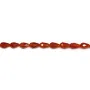 Cornaline goutte facetté 5x8mm x 4 pcs