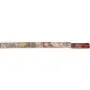 Agate crazy tube 4x13mm x 40cm