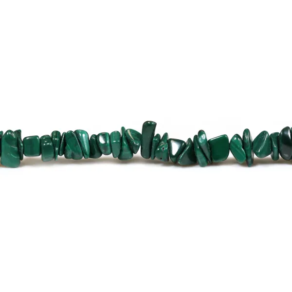 Malachite en forme chips x 80cm
